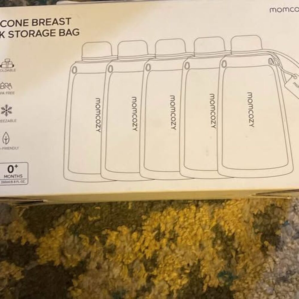 Momcozy Silicone Breast Milk Storage Bags *5